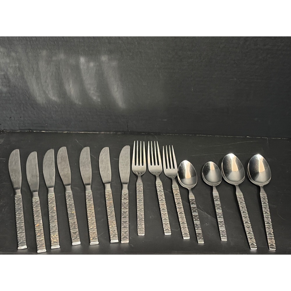 Ekco Eterna Montalo Stainless Steel Flatware 14 Piece Mixed Replacement  Japan